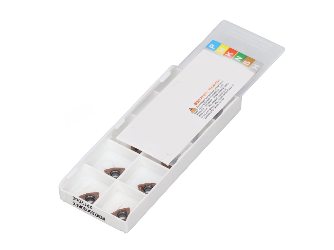 Laxiscreed Conjunto De 10 Insertos De Carboneto Substituíveis Para Torno E Fresadora Cnc