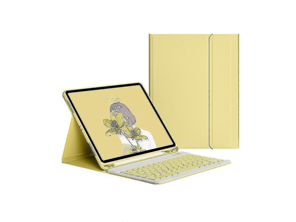 Capa Com Teclado Para Ipad De 9ª, 8ª, 7ª E 10,2 Pol. (2021, 2020, 2019)
