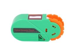 Limpiador Portátil de Conectores de Fibra Óptica 20 a 50 Db para Fc Sc Lc Mu D4 Din Con Casete, 500 Ciclos.