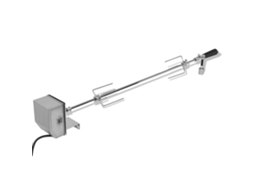 Vidaxl Espeto Rotisserie De Churrasqueira + Motor Profissional De Aço 1200 Mm