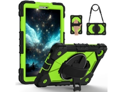 Capa Para Tablet Lurelia, Compatível Com Lenovo Tab One/tab K9 8.7, Giratório, Preto, Silicone, Suporte Giratório, Função Sono
