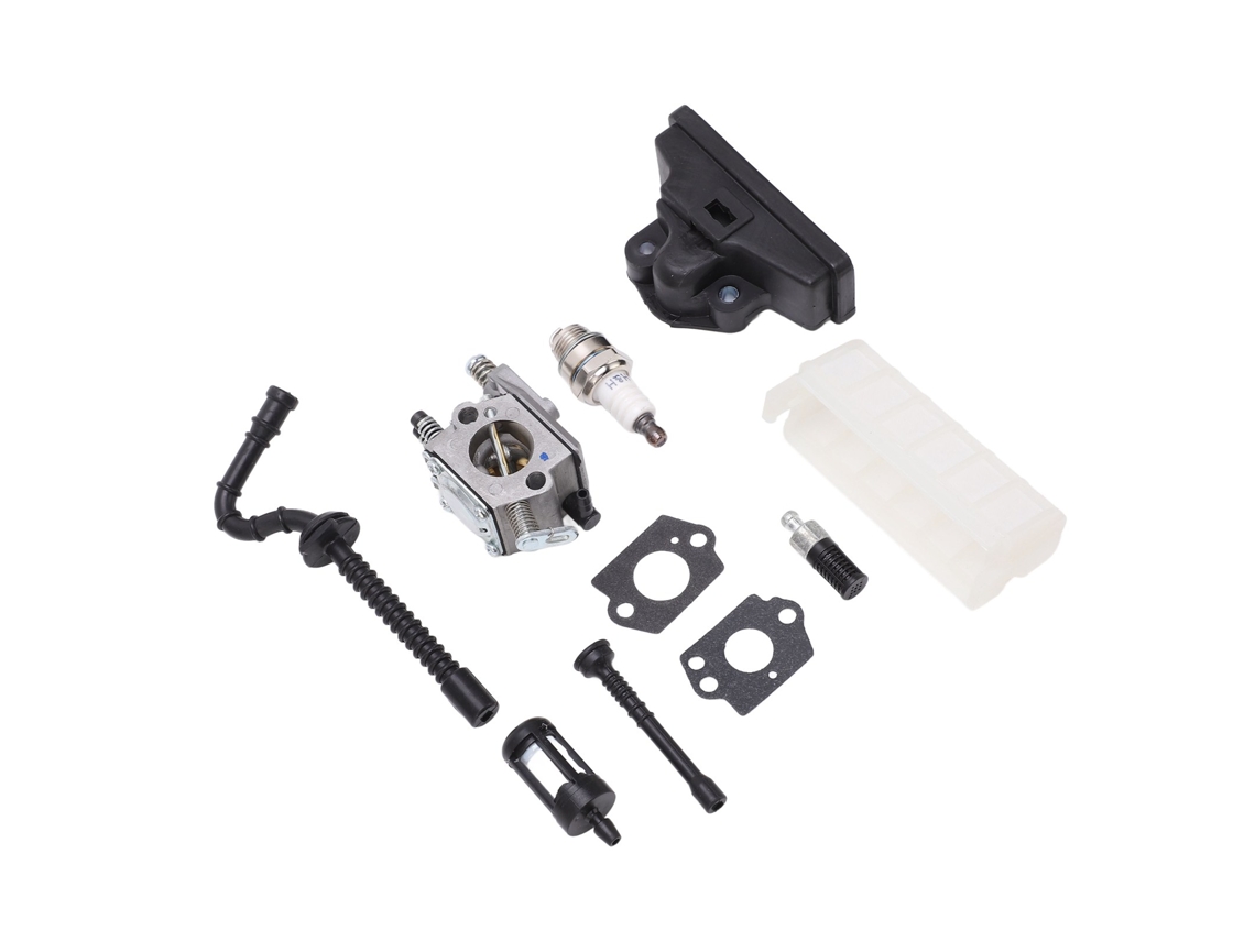 Kit De Carburador Laxiscreed Para Motosserras Stihl 021 E 023 Com Vela, Filtro De Ar E Componentes Essenciais