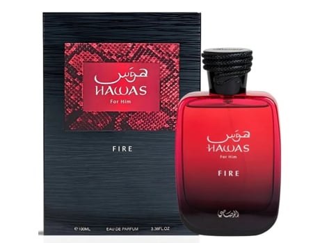Perfume Clássico Hawas Para Homens E Mulheres Com Fragrância Duradoura (vermelho, 100 Ml)