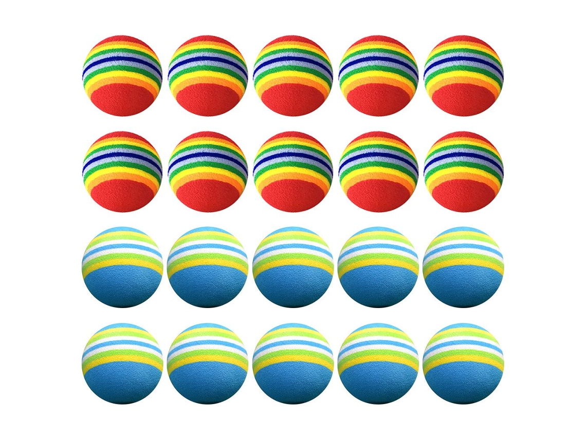 Business 20 Bolas Elásticas de Espuma Eva para Crianças S/MARCA