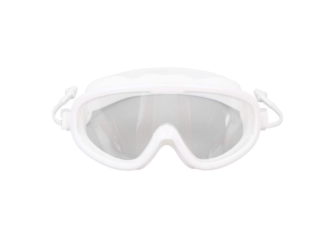 Professional Anti Fog Electroplate Swim Glasses Unisex White Waterproof