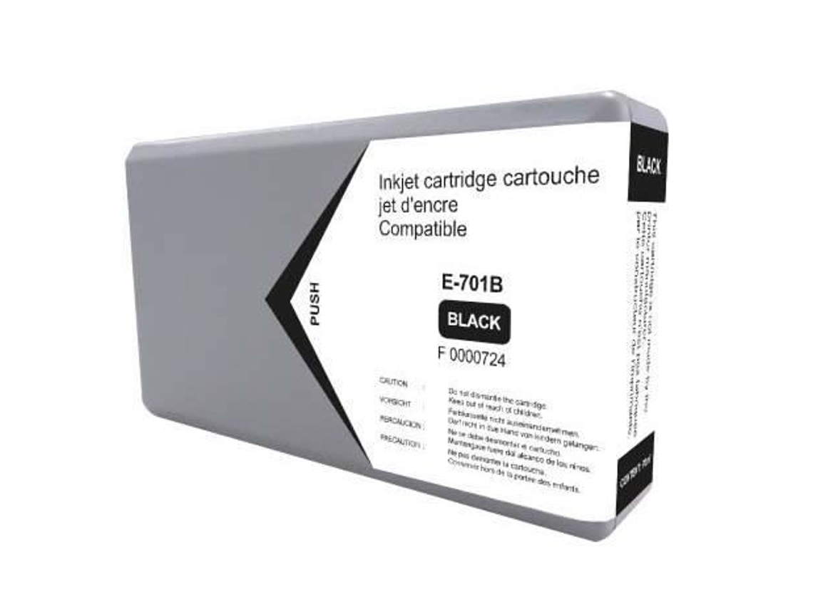 Compatível Cartucho de Tinta Preto EPSON T07011