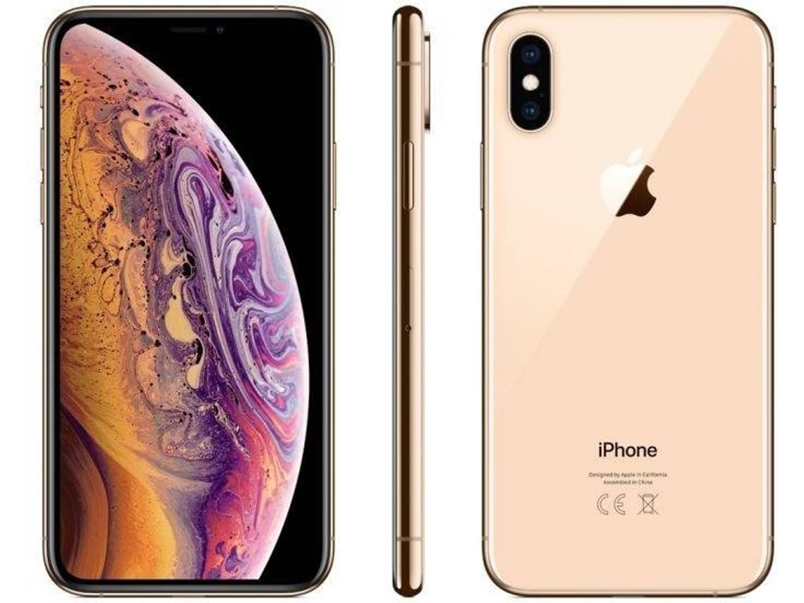 iPhone XS Max APPLE (Recondicionado Marcas Mínimas - 6.5'' - 64 GB - Dourado)