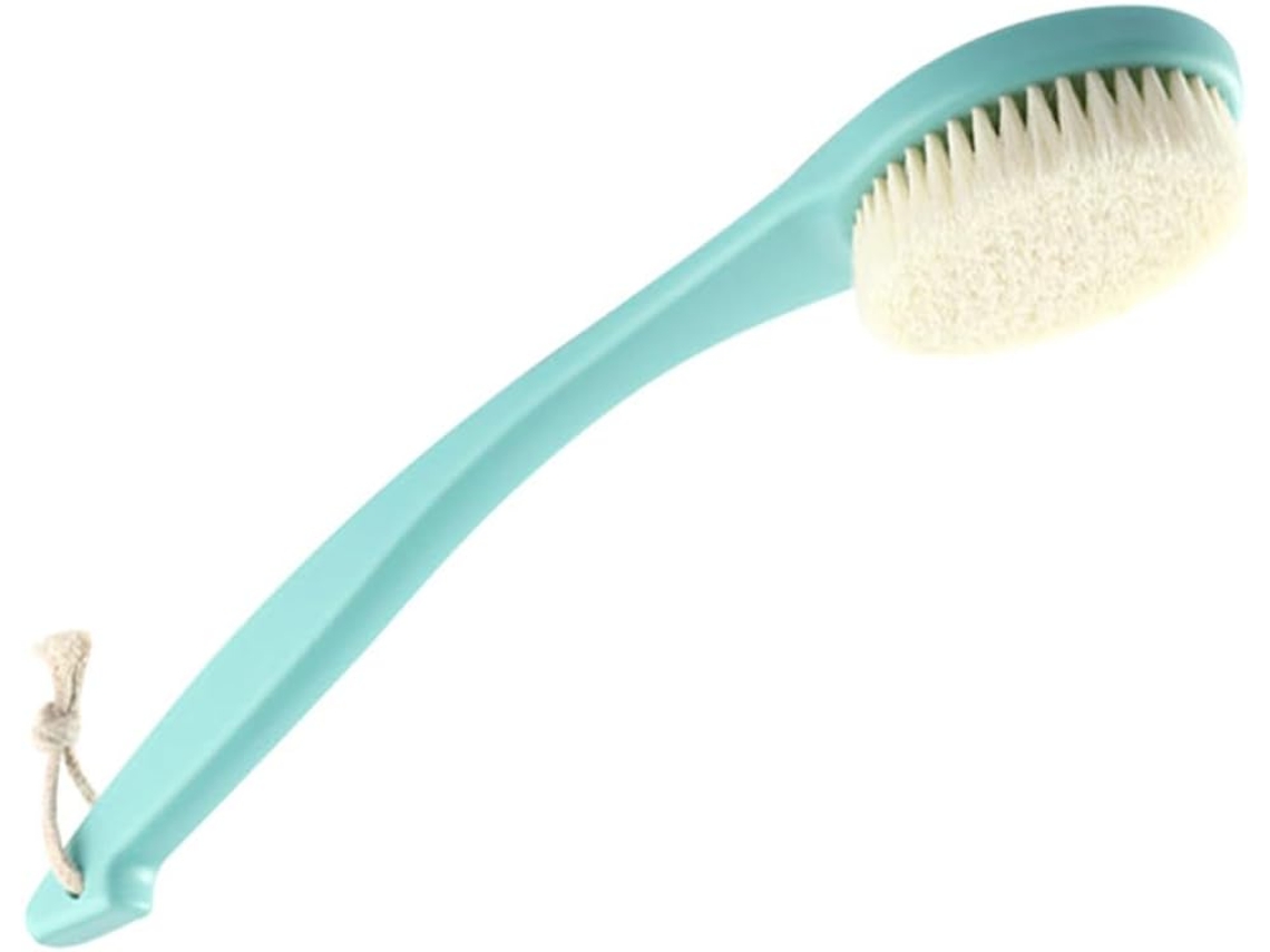 Escova De Banho Popetpop Com Cabo Longo Para Esfoliação, Acessório De Banho Prático E Suave Para A Pele, Remove