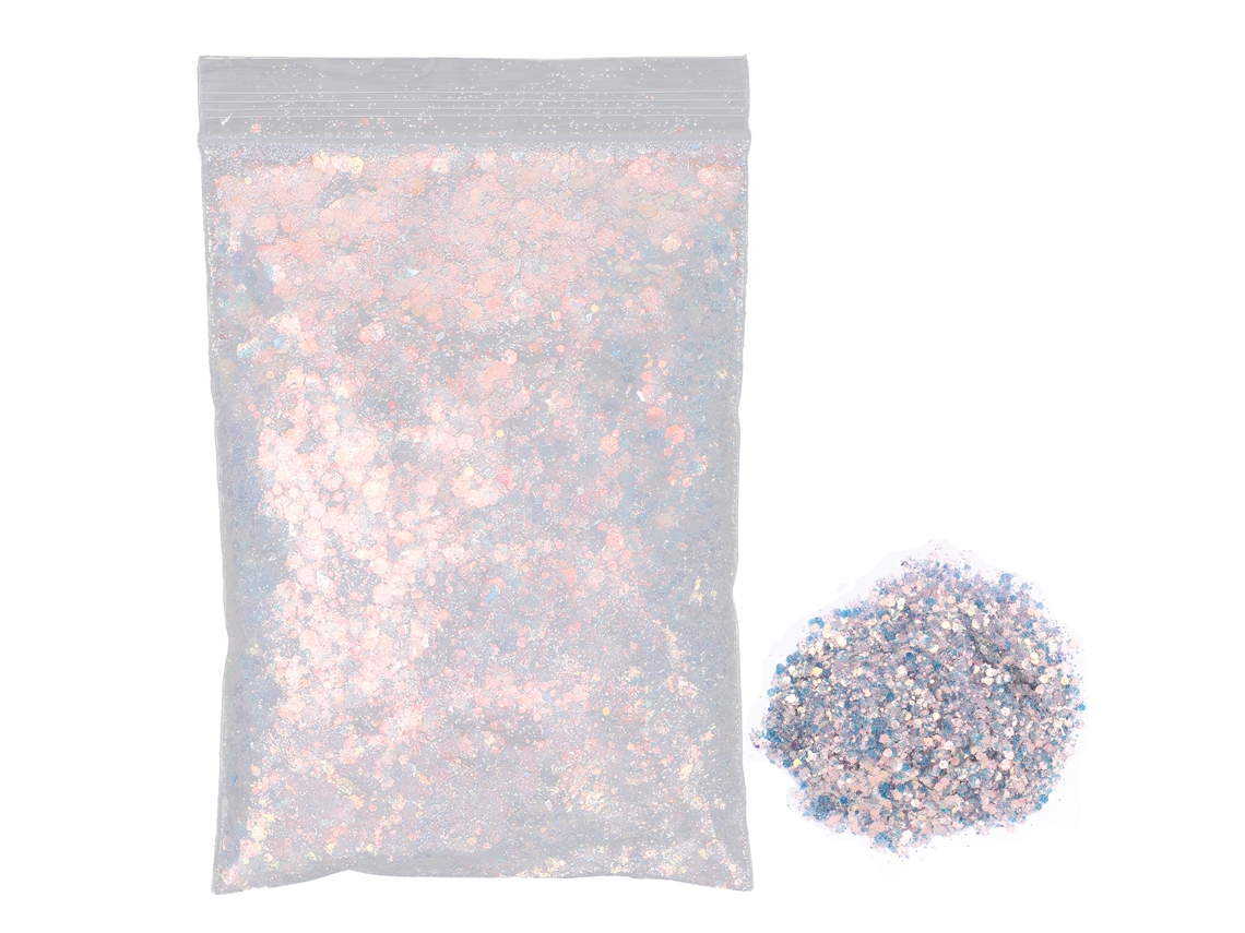 Pó De Glitter E Lantejoulas Misturadas Brilhantes Para Decoração De Unhas E Arte De Unhas 50g Yj05