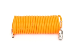 Mangueira De Ar Pneumática Flexível Pe 7.5m Com Conector Rápido Macho/fêmea Para Compressor