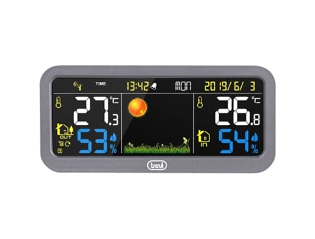 Estação Meteorológica Multifunções Trevi 3P20 RC Cinzento 6,3'