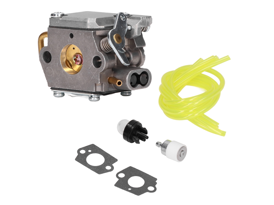 Kit de carburador com bulbo de partida para aparador Walbro WT-827