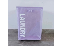 Cesto Grande Para Roupa Suja E Cesto Para Entulho Com Rodas E Alça, Dobrável E Prático Para Casa E Lavanderia