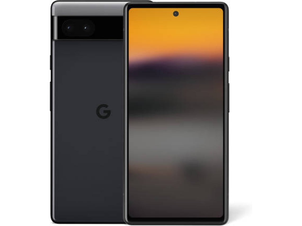 Smartphone GOOGLE Pixel 6a 5G (6.1'' - 6 GB - 128 GB - Preto