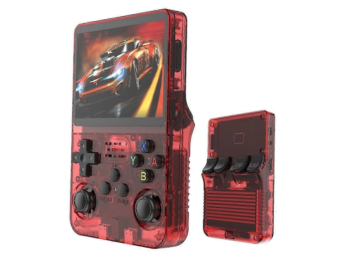 3 Peças R36s 3,5" Hd Console de Jogos Portátil com 64 Gb GOKOCO