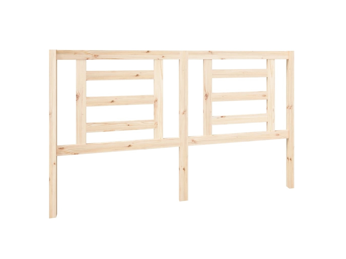 Bed Headboard, Bed Headboards Vidaxl Marrom Madeira De Pinho (166 X 100 Cm)