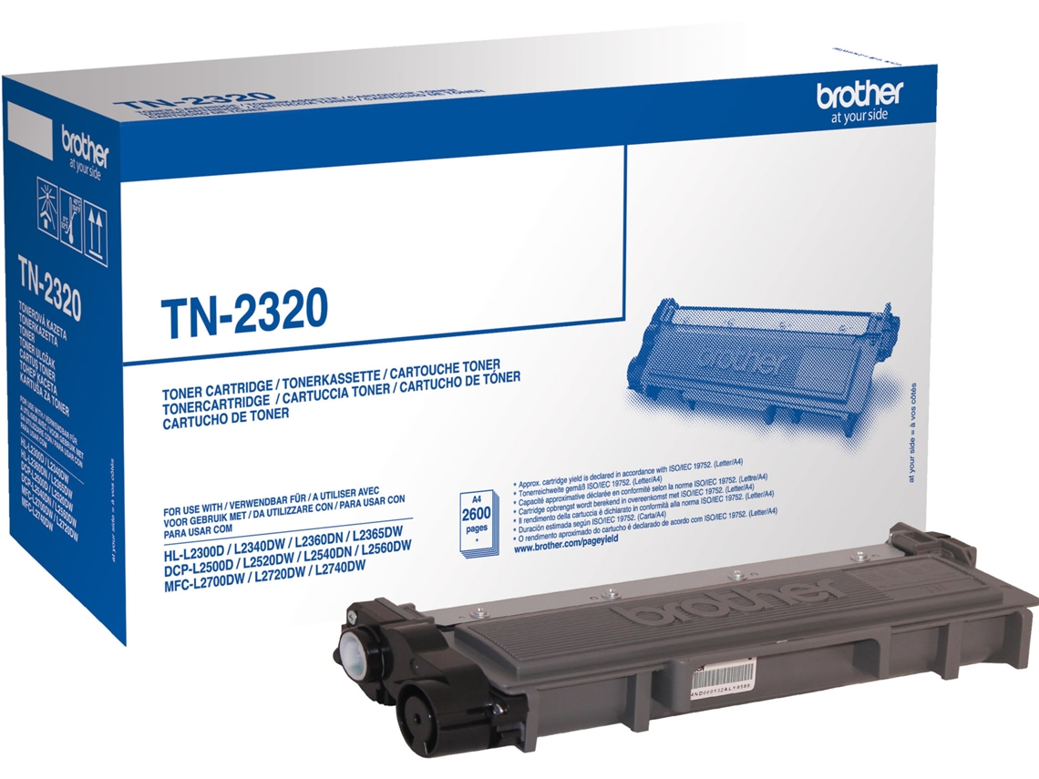 Toner BROTHER TN2320 Preto (TN-2320)