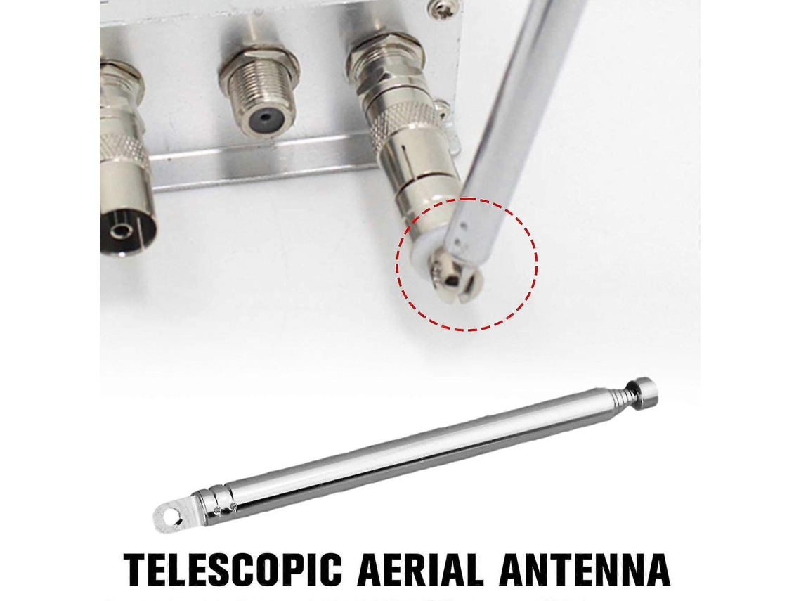 Antena Telescópica Para Substituição De Rádio/tv Dab Am/fm Aquaforge