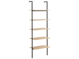 Leaning Shelf, Leaning Shelves Vidaxl Marrom Madeira Processada (n/a)