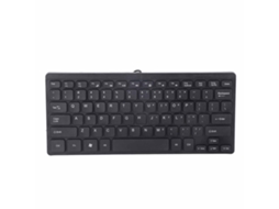 Teclado Multimídia Com Fio Mini Usb À Prova D'água