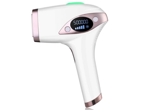 Remoção Permanente de Pelos para Mulheres e Homens Remoção Permanente de Pelos Ipl de 500.000 Flashes e Gelo Atualizado Branco IKIKSO