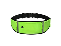 Lurelia Mochila Tática, 2 Cintos De Corrida Verdes, Cinto Ajustável Com Compartimento