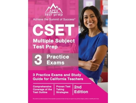 Livro CSET Multiple Subject Test Prep de J M Lefort (Inglês)
