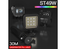 2026 luz de Vídeo Rgb Portátil Mini Led com Usb c Impermeável para Câmera