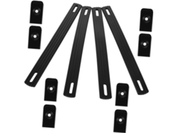 Conjunto De 4 Alças De Bagagem Com Fivela De Ferro Reforçada, Alças De Substituição Para Caixas De S Gokoco