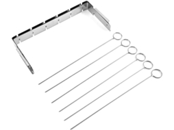 Churrasqueira Portátil Em Aço Inoxidável, Utensílios Simples, Resistente À Ferrugem. Churrasqueira Portátil Em Aço Inoxidável, Utensíli Gokoco