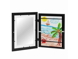 Quadro de Madeira para Fotos com Flip Diy | S/MARCA