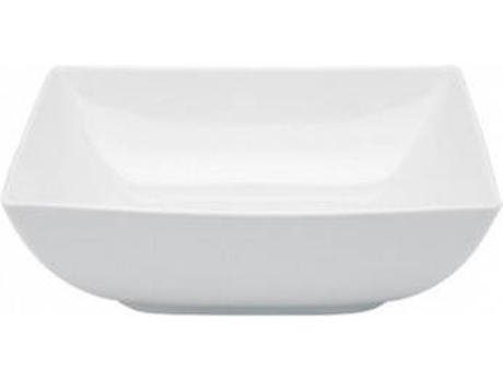 Prato de Sopa VISTA ALEGRE CARRE WHITE (Porcelana - 19 cm)
