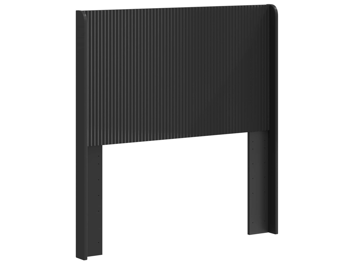 Vidaxl Cabeceira Preto Derivados De Madeira