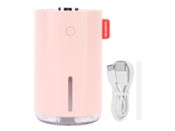 Umidificador de Carro S/MARCA Rosa, Conexão USB, Silencioso, Atomizador, Casa, Escritório
