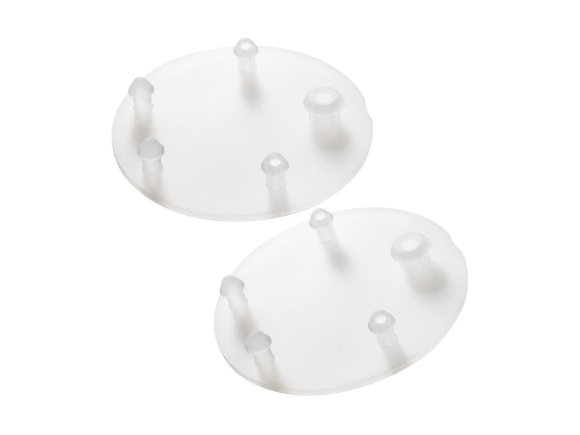 Junta de Silicone para Tanque de Inodoro Vormax 3 Polegadas Substituição 7381424 100.0070a Blanco Transparente