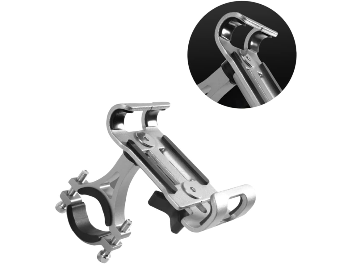 Suporte para Celular de Bicicleta em Liga de Alumínio para Telefones de 3,5 a 6 Polegadas. SFUSHOS