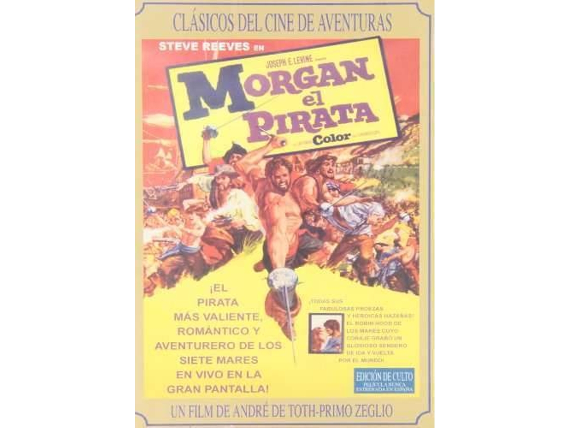 DVD Morgan El Pirata (Edição em Espanhol)