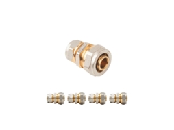 Manga reduzida 5 x 20 x 16 para tubo de compressão multicamadas de 20 mm, sem necessidade de máquina de crimpagem, cinza Suinga