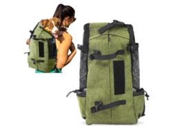 Mochila de Transporte para Cães, Até 5 Kg, Verde Grama AQUAFORGE