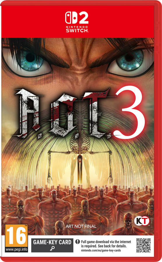 Pré-venda Jogo Nintendo Switch 2 Attack On Titan 3