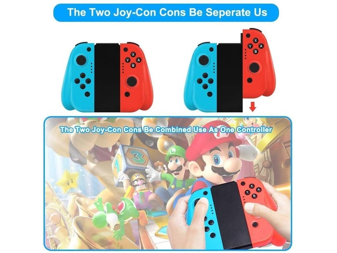 Comando Nintendo Switch ENZONS Bluetooth Worten.pt