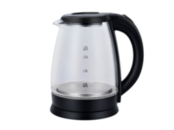 Chaleira de Aço e Borossilicato, Luzes Led, 1500W, 1,8L DAM