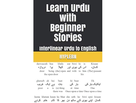 Livro Learn Urdu with Beginner Stories Interlinear Urdu to English de Kees Van Den End e Bermuda Word Hyplern (Inglês)