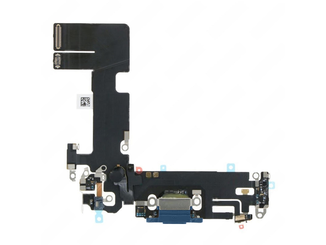 Conector de Carga Lightning e Microfone Iphone 13 Substituição Azul CLAPPIO