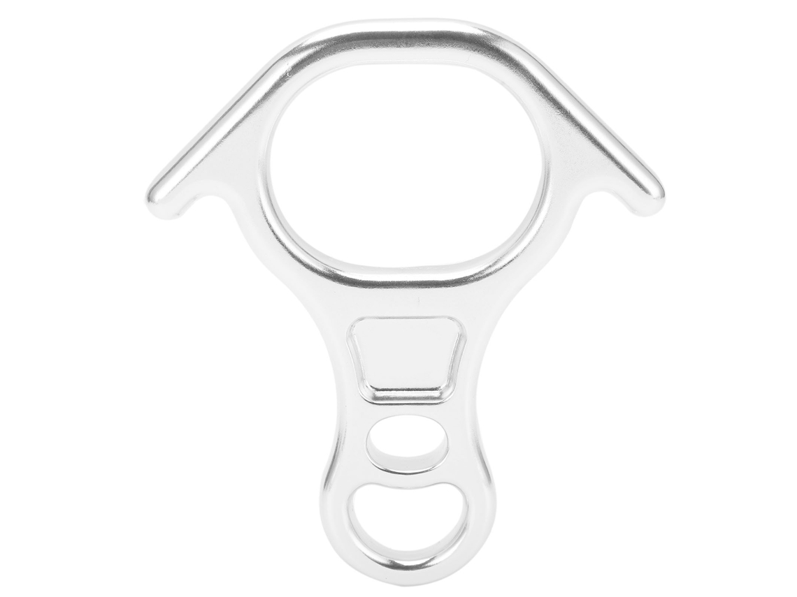 Descensor Anel 8 Chifre Escalada Outdoor Branco