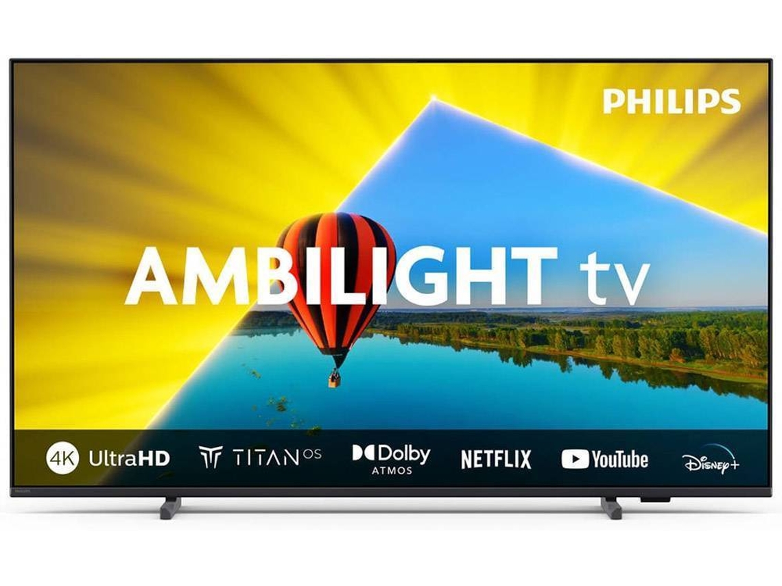 TV PHILIPS AMBILIGHT 75PUS8079/12 (LED - 75'' - 189 cm - 4K Ultra HD - Smart TV)
