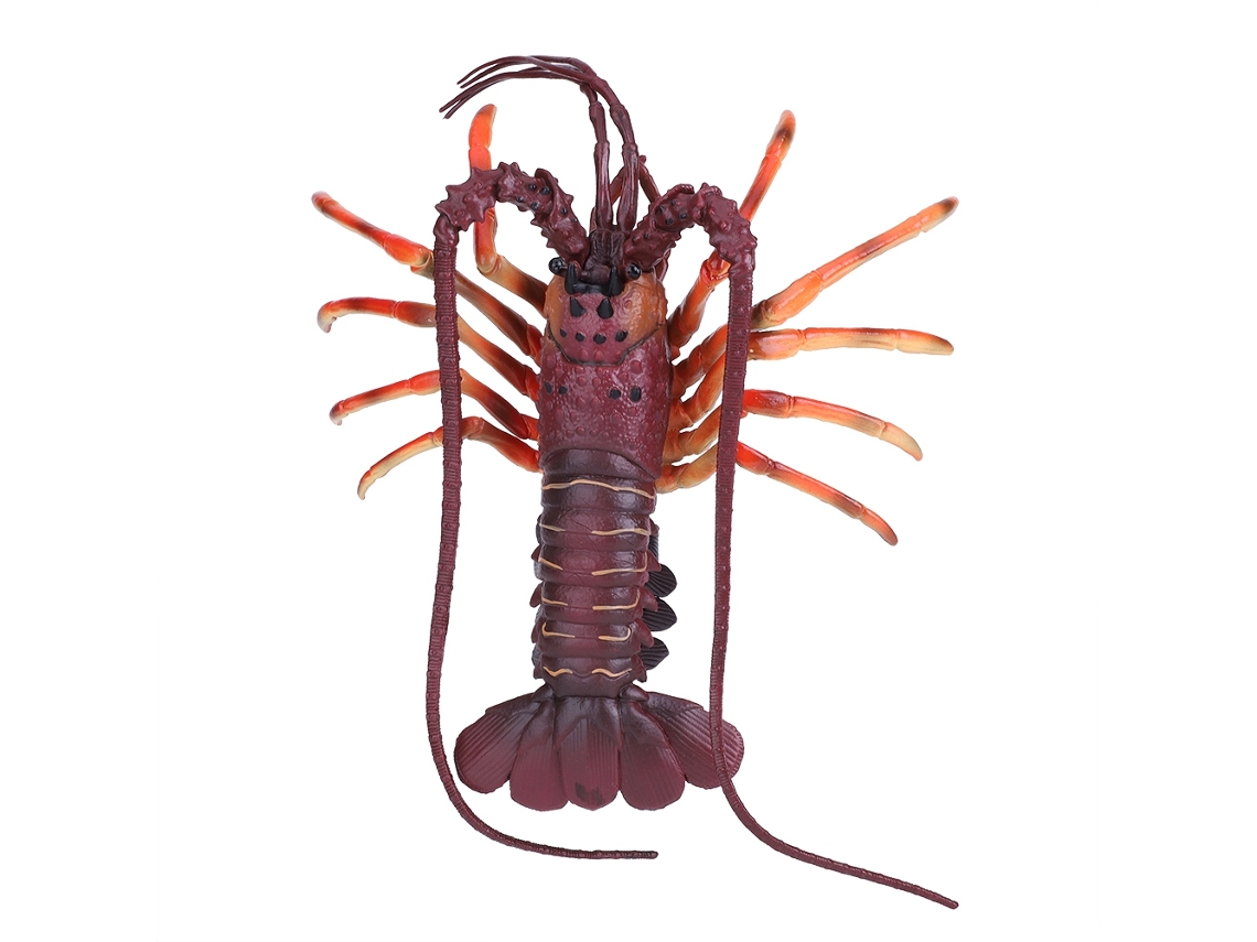 Brinquedo De Caranguejo De Plástico Simulado Decoração Restaurante Mariscos Crianças Cor Escura 2