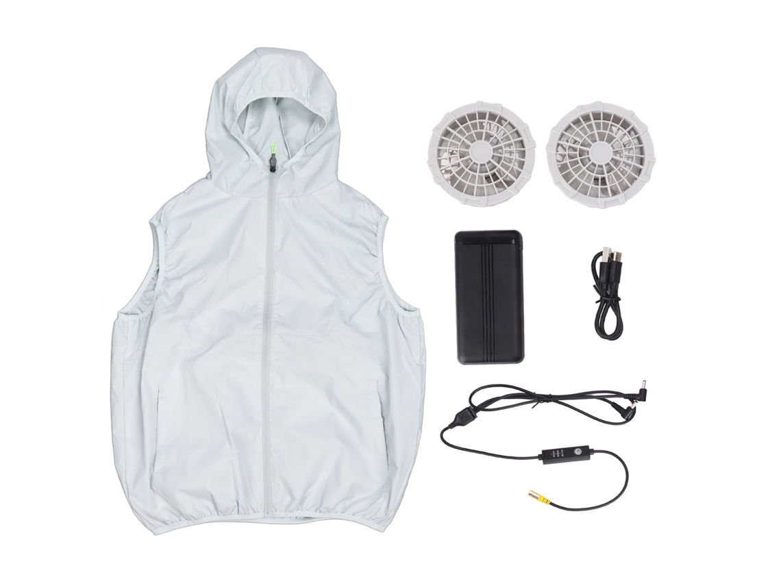 Coleteira Ventilada com Ar Condicionado para Trabalho e Hiking XL