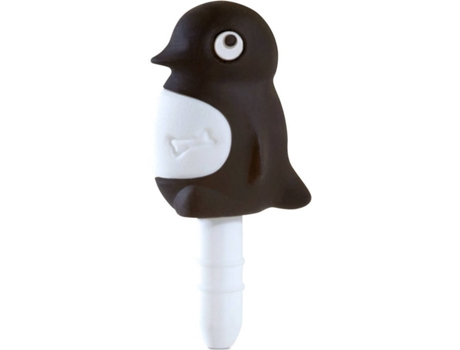 Protetor de Conetor Smartphone BONE COLLECTION Ear Cap LF11076-BK Preto