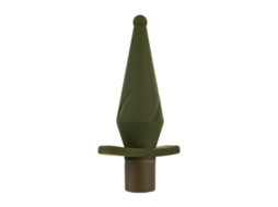 Vibrador Anal Cassini Preto SELOPA Verde